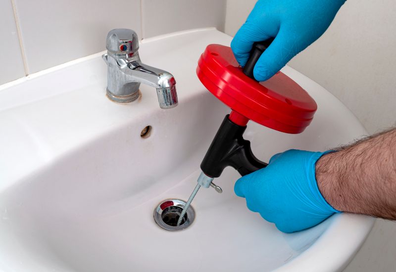 Plumbing Drain Auger Sink Auger Drain Cleaner for Bathtub Drain